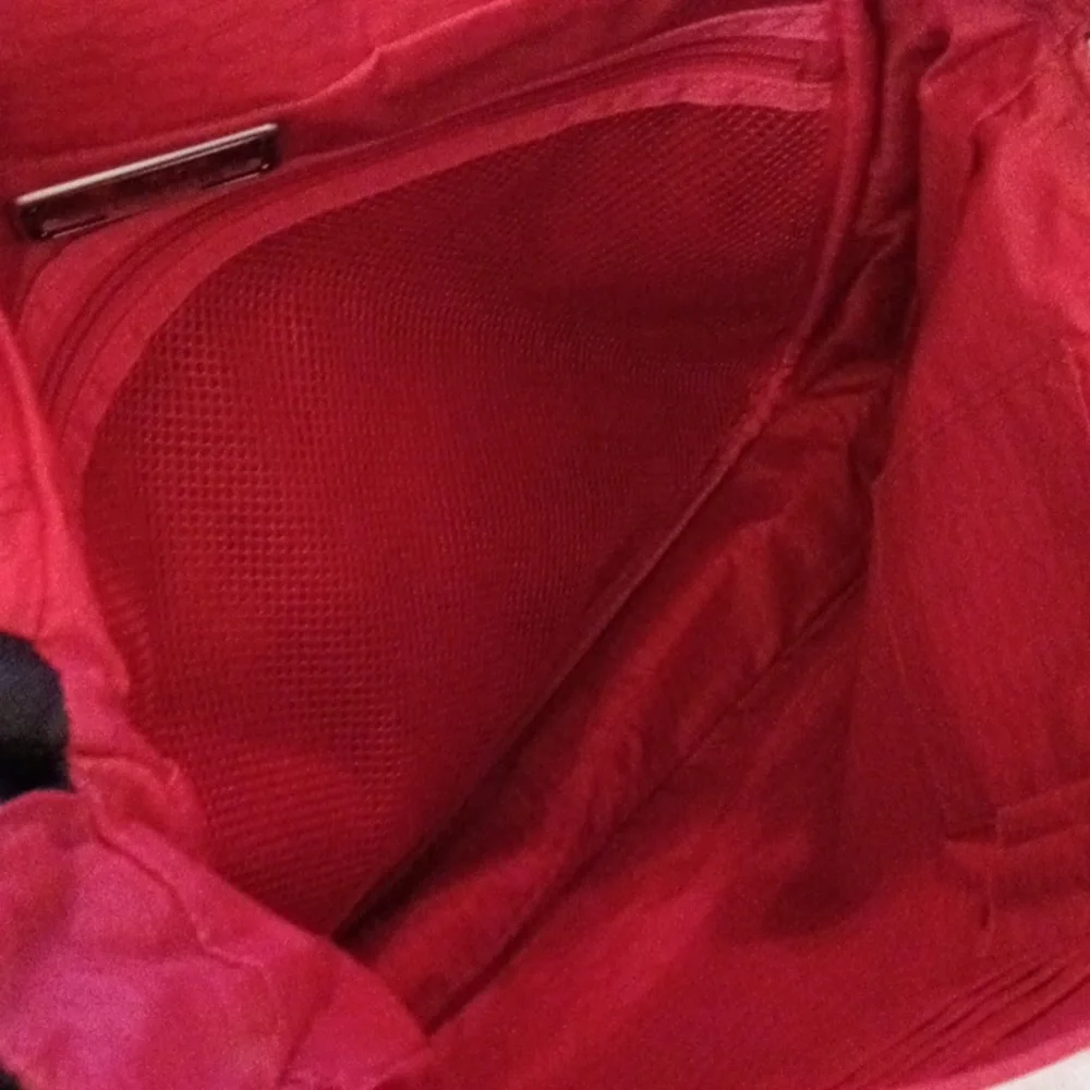 Tumi Black Laptop Messenger Bag.